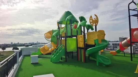 Juego Infantil 맞춤형 야외 놀이터 장비, 어린이 대형 플라스틱 슬라이드
